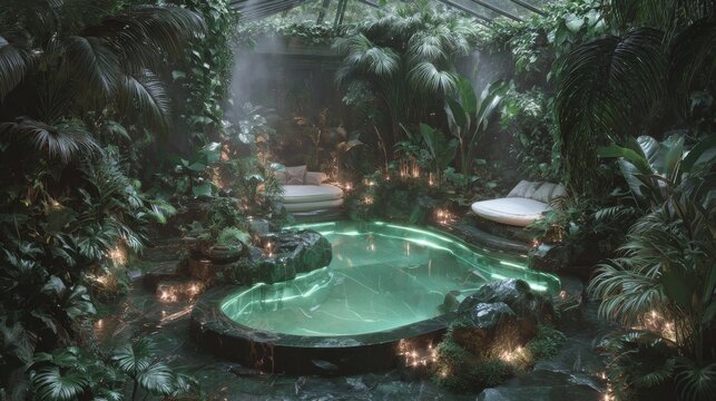 Tropical settings that incorporate spa lifestyles can also promote green forest adventures and environmental preservation