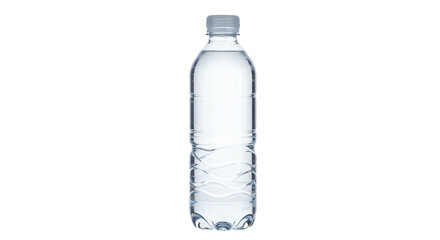 Isolated Still Water Bottle Mockup With Transparent Background Clear Liquid