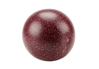 Obraz premium Isolated Transparent Passion Fruit Purple Tropical Food Fresh and Delicious