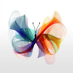 Abstract Art with Generative AI technology