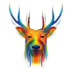 Abstract Art with Generative AI technology