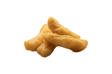 Deep-fried dough stick, isolated on white background, png