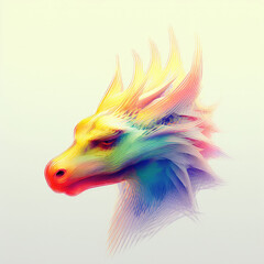 Abstract Art with Generative AI technology