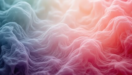 Colorful smoke background, abstract design with vibrant colors and ethereal textures