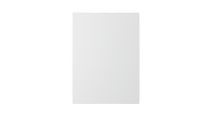 Isolated White Rectangle Shape Object Geometric on Transparent Background