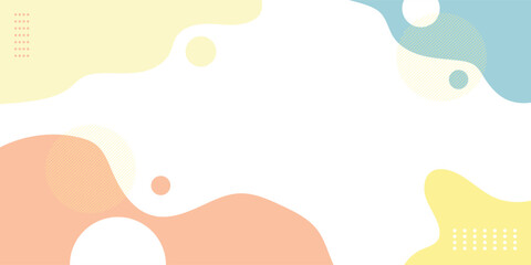 Abstract Vector Geometric Background. Wallpaper illustrations backdrop in pastel colors. Suitable for covers, poster designs, templates, banners and others