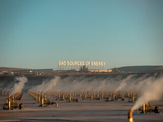 Gas source of energy station