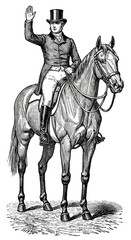 Rider On Horse Racing Equestrian Sport Transparent Background