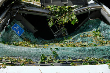 house destroyed by missile attack in Kyiv Ukraine