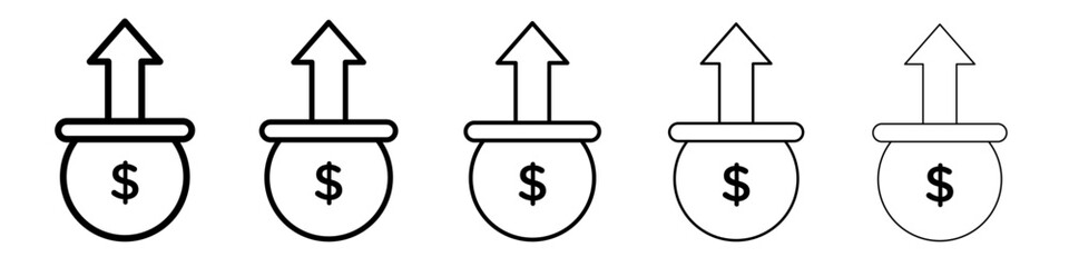 Expensive icon simple illustration logo art