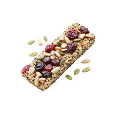 Delicious and Nutritious Cranberry Quinoa Energy Bar with Seeds