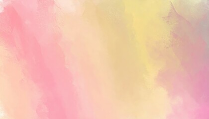 Pastel pink and yellow gradient background, soft abstract backdrop for design