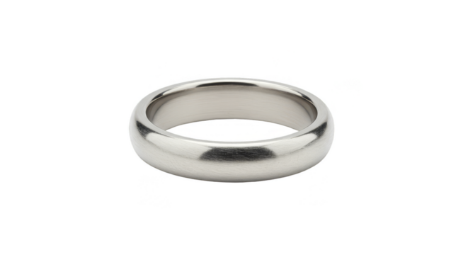 Silver Ring Jewelry Band Isolated Wedding Engagement Transparent PNG