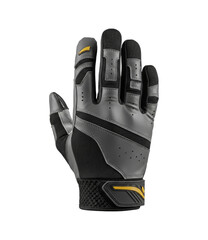 Gray Cricket Batting Glove Isolated PNG for Sports and Hand Protection
