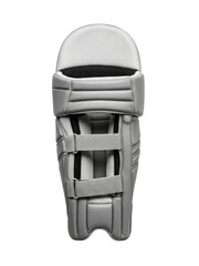Isolated PNG of a Gray Cricket Batting Leg Guard Protective Gear