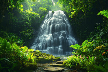Waterfall in the forest