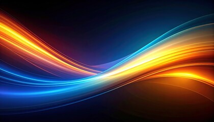 Obraz premium Dynamic abstract lines and colors, a vibrant modern background for creative projects