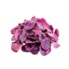 Heap of Delicious Purple Sweet Potato Chips