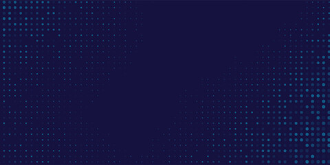 Design blue wavy halftone background. Dot pop art sport style simple art modern design