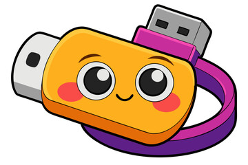funny cartoon pendrive