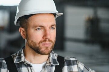 Male worker at a factory