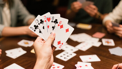 royal flush in hand