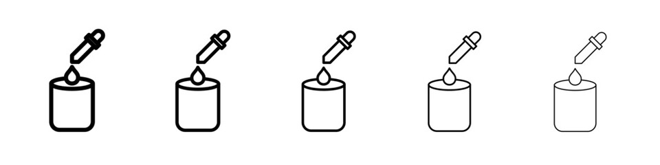 Laboratory test icon simple illustration logo art