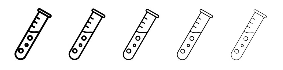 Laboratory test icon simple illustration logo art