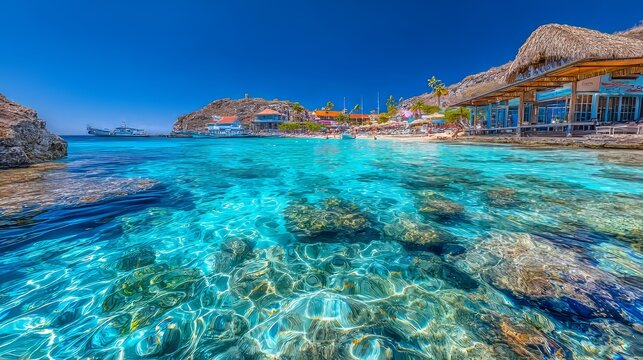 The Caribbean island of Netherlands Curacao is where you'll find Willemstad and its stunning Kenepa Grandi Beach, perfect for nature tourism and outdoor activities