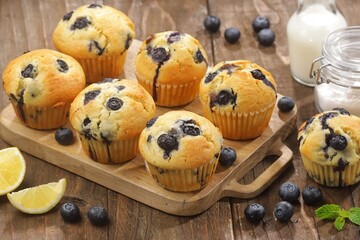 Muffin Blueberry. These fluffy blueberry muffins are tender, moist and loaded with fresh blueberries!