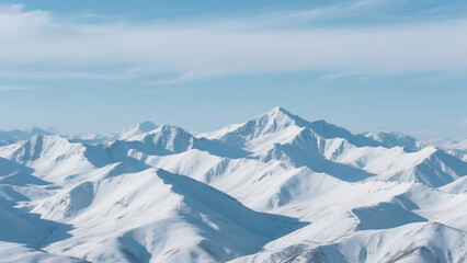 Fototapeta premium snow covered mountains
