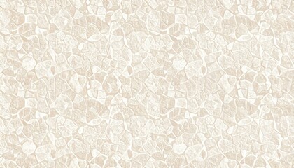Beige and white leaf pattern wallpaper, natureinspired botanical design for home decor