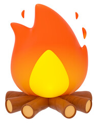 たき火アイコン