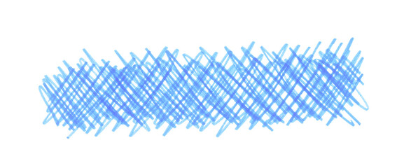 Color pencil strip line stroke, line brush stroke in style on transparent background for design in your work business concept.