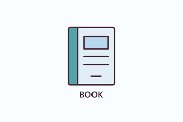 Book Icon Or Logo Isolated Illustration