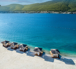 In the touristic holiday resort of Bodrum, there is a crystal clear, turquoise sea and private...