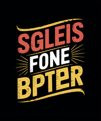 Vintage Kids Typography t-shirt  design – Colorful Fun Text Art Design