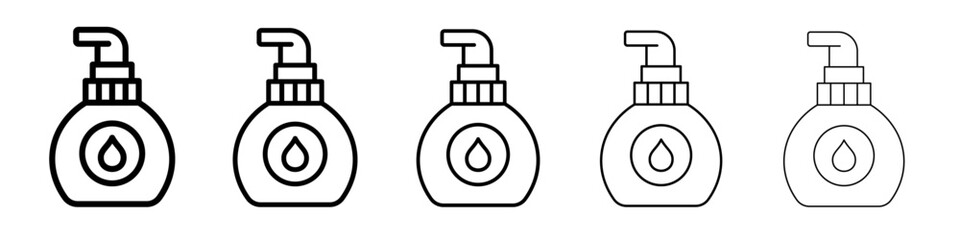 Moisturizing lotion bottle icon simple illustration logo art