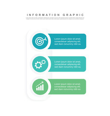 modern infographic template layout with line and paper style for business 