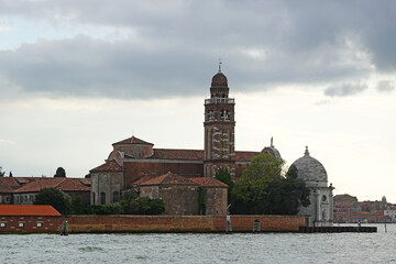 San Michele cemetery in Venice, Italy
