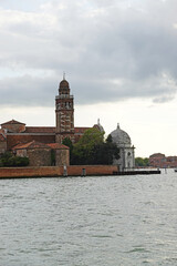 Fototapeta premium San Michele cemetery in Venice, Italy