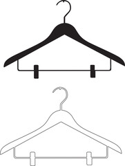 clothes hangers set