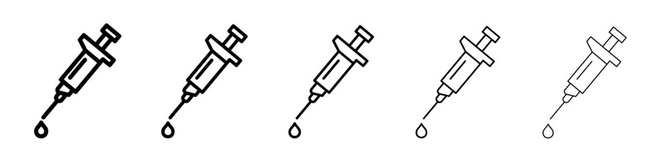 pipette icon simple illustration logo art