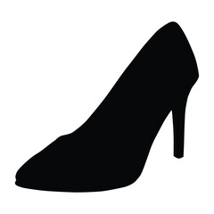 High Heel Shoe Silhouette