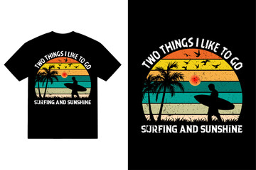 Surfing and sunshine