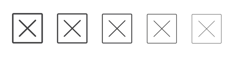 Fototapeta premium Remove icon simple illustration logo art