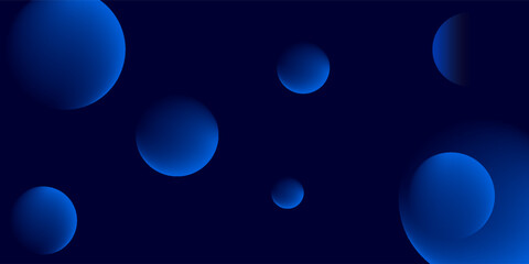 Abstract blue geometric background. Dynamic shapes composition. Eps10 vector