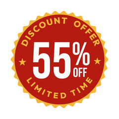 Sale Stickers, Discount Labels, Special Offer, 55% Off Stickers, Sale Stickers Vector, Discount Offer, Sale Labels Transparent, Offer Sticker, Percentage Off, Flash Sale Stickers, Discount Stickers