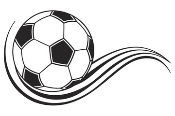 Fototapeta premium soccer ball vector