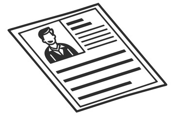 man reading newspaper